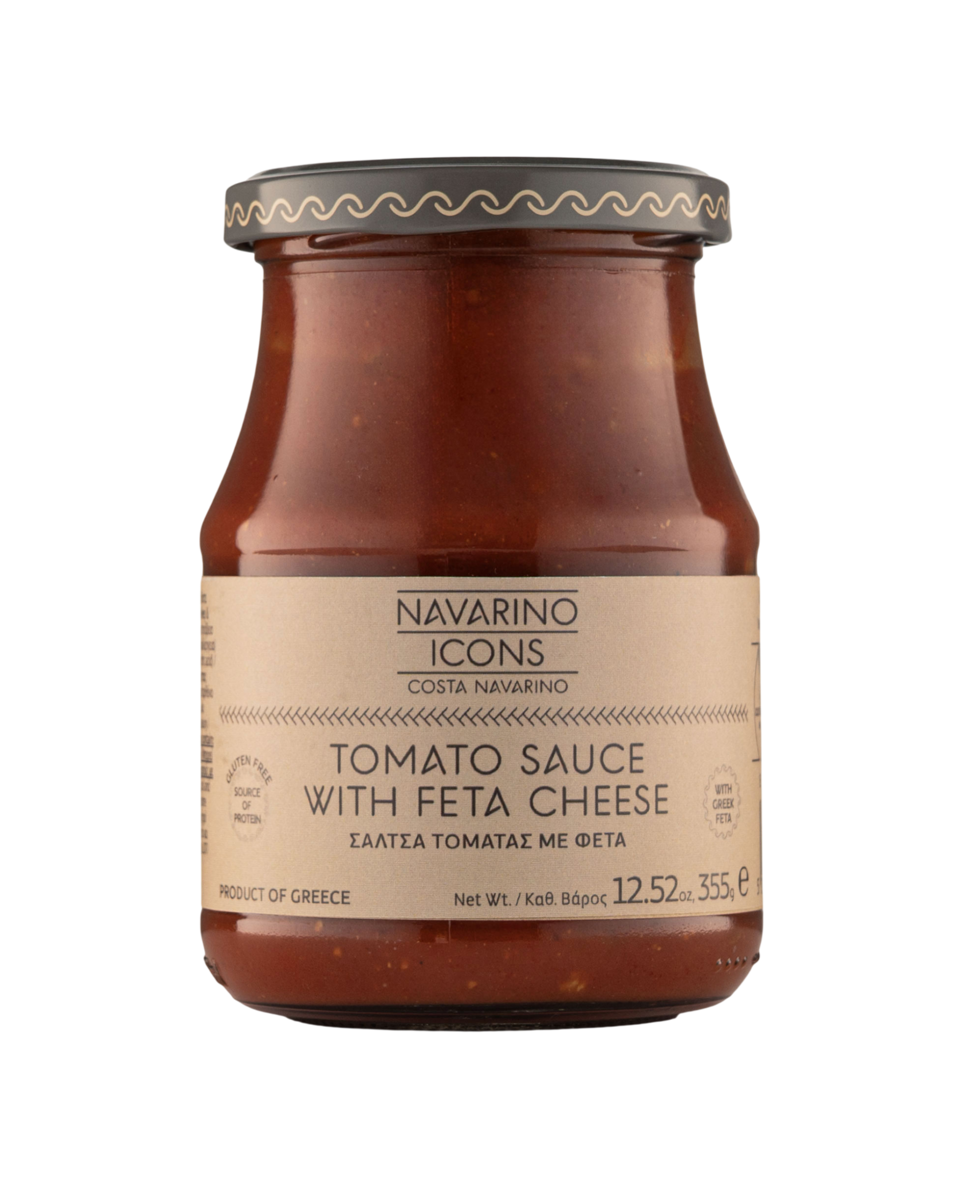 Navarino Icons Tomato Sauce with Feta Cheese, 360g